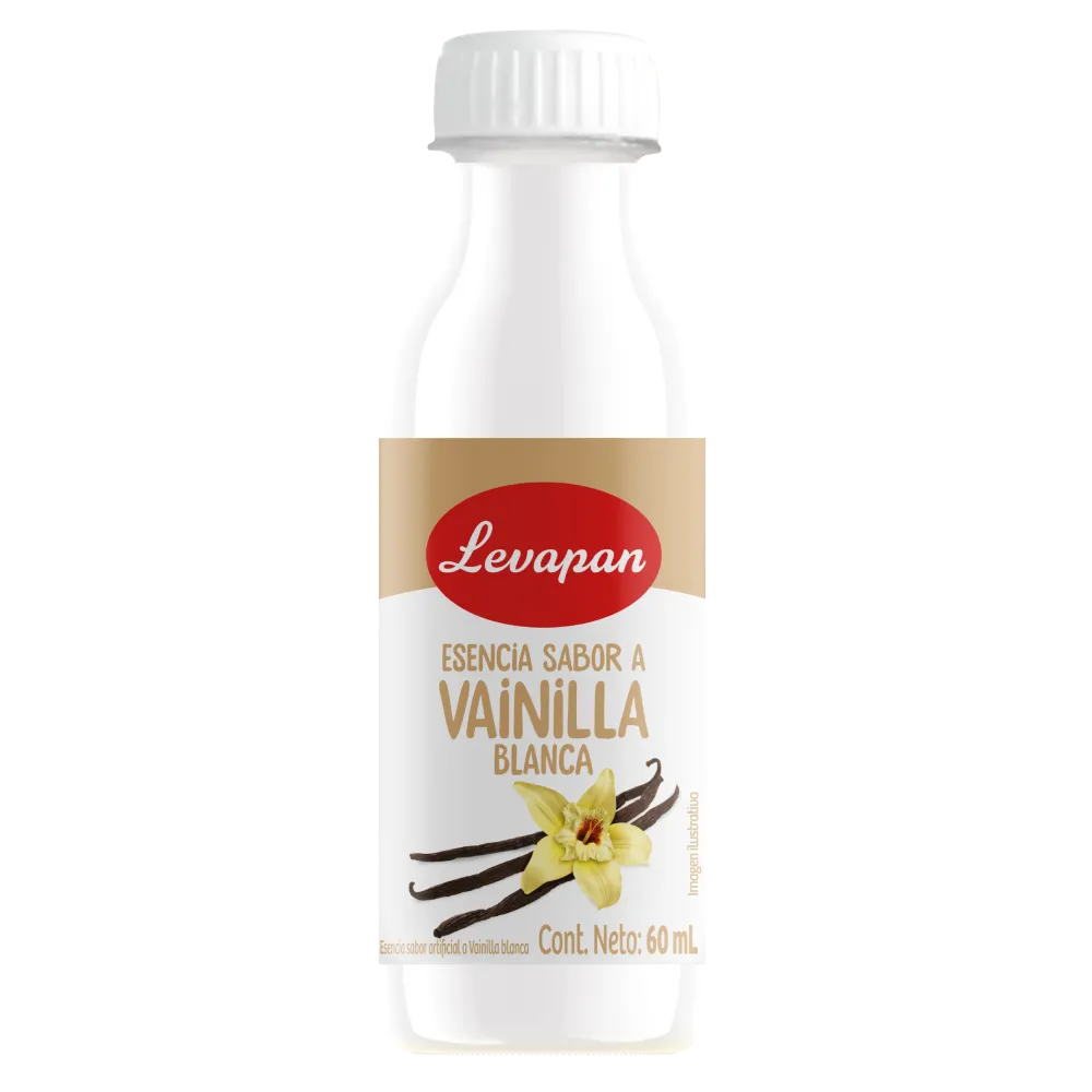 Esencia Vainilla Blanca Levapan botella x 60 ml