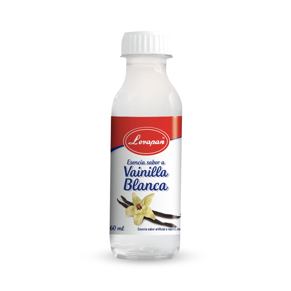 Esencia Vainilla Blanca Levapan botella x 60 ml