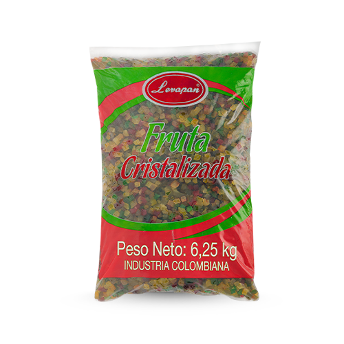 Fruta Cristalizada Levapan x 6,25 Kg