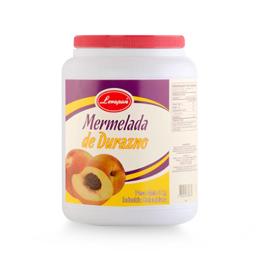 Mermelada Durazno Levapan x 5 Kg