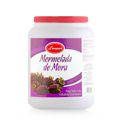 Mermelada Mora levapan x 5 Kg